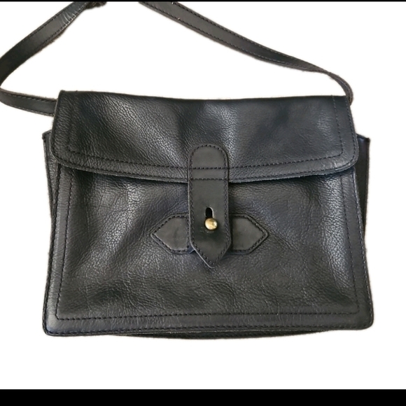 Madwell The Sketcbook Black Leather Bag - Picture 5 of 12